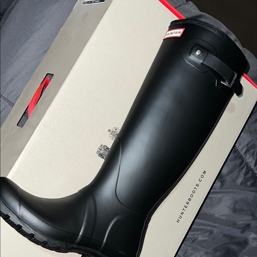 Hunter Black Rain Boots